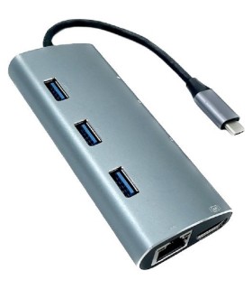 خرید عمده هاب 8 پورت USB-C کی نت مدل s8